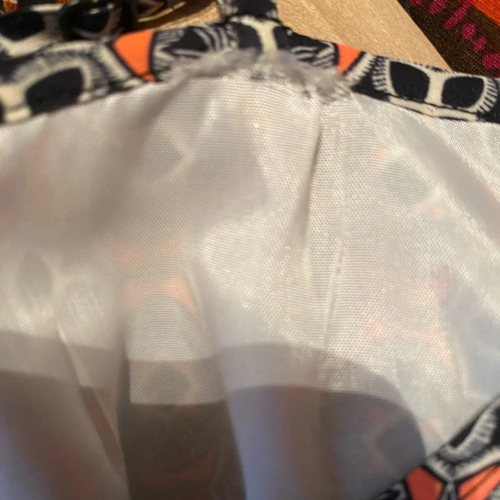 J. Crew Colorful Sundress Lined Pockets Spaghetti Straps Size 0 - Picture 3 of 4